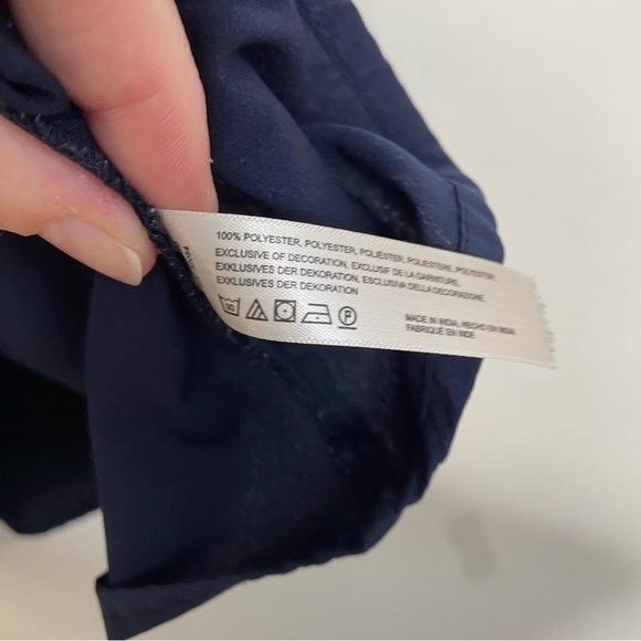 Anthro E by Eloise navy blue camisole tank S - Picture 6 of 7